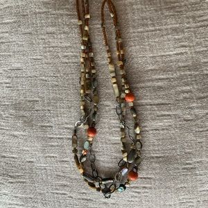 Sterling silver Silpada statement necklace